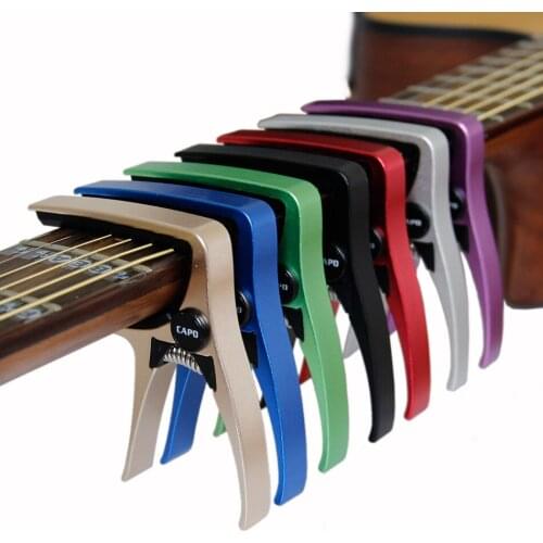 Aroma Guitar Capo for Acoustic Electric guitar aluminium material Guitar Accessories guitarlele capo capotraste