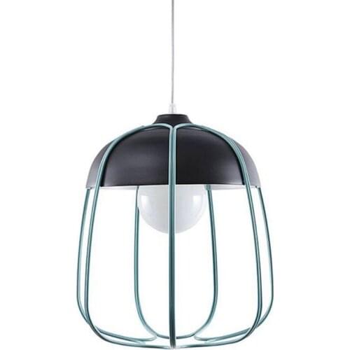 LukLoy Iron Art Pendant Light Modern Bedside Dinning Room Suspension Light Restaurant Bar Cafe Decoration Pendant Lamp