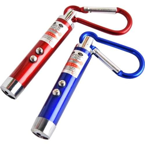 Small LED Flashlight Portable Hard flashlight White/ Infrared Light Emergency flashlight Keychain Outdoor/Camping Tool