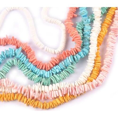 Mix Color Chain Beads Natural Shells Home Decoration DIY Jewelry Accessories Seashells For Making Bracelets Handmade Craft c2433
