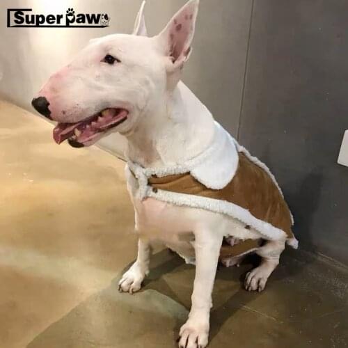 Fashion Jacket Coat Winter Warm Pet Dog Clothes for Medium Large Dogs French Bulldog Doberman Labrador Bull Terrier KLC01