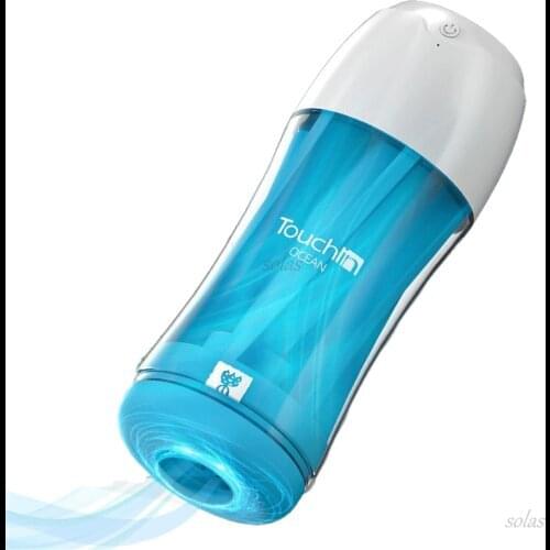 Male Masturbation Cup Sucking Penis Sex Doll Vibrator Penis Trainer Masturbator Silicone Sex Toys for Male Adult Products for 18