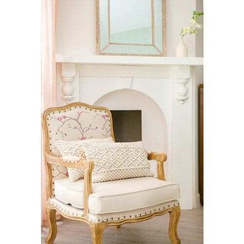 Macrame cushion cover Boho pillow cover Handmade macrame cushion cover Customized size and color