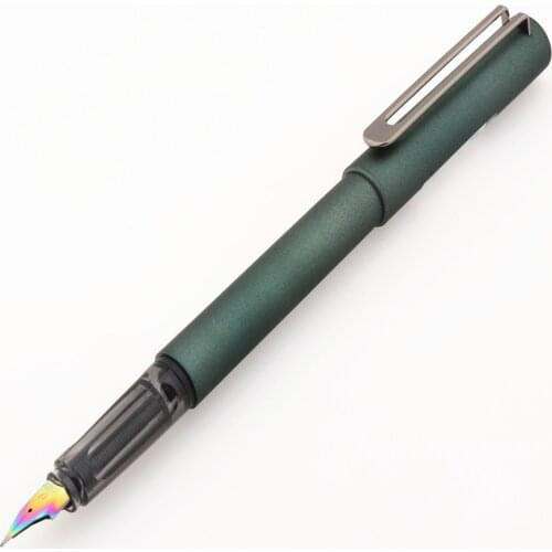 New Listing 6057 Deep green Colour School Supplies Student Office Stationary Colors Nib Fountain Pen Ink