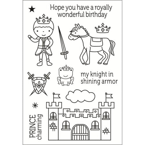 Horse Transparent Clear stamp DIY Silicone Seals Scrapbooking / Card Making/Photo Album Decoration