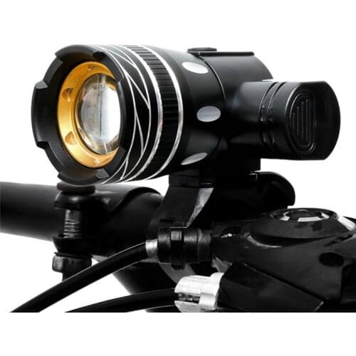 15000LM T6 LED USB Line Rear Light Adjustable Bicycle Light 3000mAh Rechargeable Battery Zoomable Front Bike Headlight Lamp