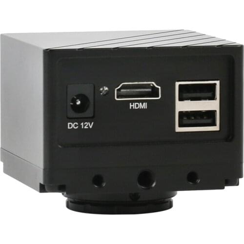 1/2" HD 1080P HDMI Phone PCB Soldering Measurement Video Microscope Camera U Disk Storage Video Recorder C Mount Camera