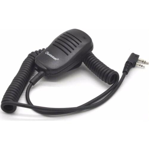 WOUXUN Original Microphone WOUXUN-K1 Wired stereo PTT Speaker Microfono for KG-UV9D KG-UV6D KG-UVD1P KG-D900 Portable Radio