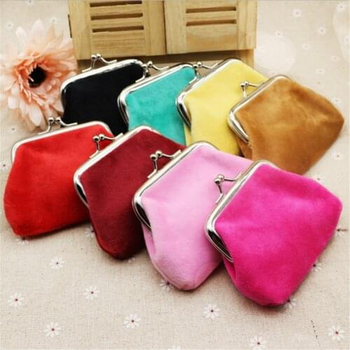 Womens Corduroy Small Wallet Coin Purse Clutch Handbag Bag Girls Card Holder Keychain Case Sanitary Napkin Bag Travel Makeup Bag