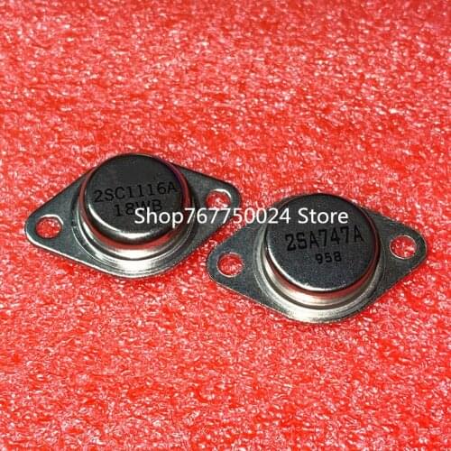 2SC1116A 2SA747A TO-3 pairing 100% New orginal