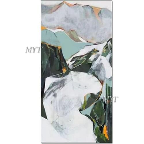 100% Hand-painted Wall Art Canvas Oil Painting Art Unframed New Abstract Wall Decoration Pictures Canvas Wall Hangings Artwork