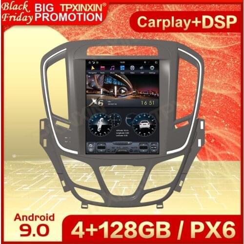 128G Carplay 2 Din Android 9 Tesla Multimedia Stereo For Buick New Lacrosse GPS Navi Video Audio Radio Receiver Player Head Unit