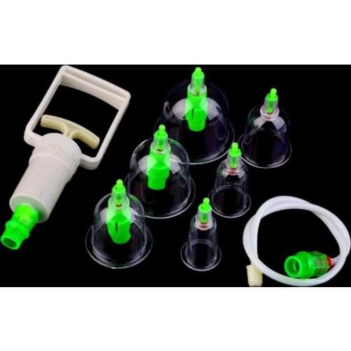 6 Cans Massager Health Monitors Products Can Opener Pull Vacuum Cupping of The Tanks Cutem Extractor Acupuncture