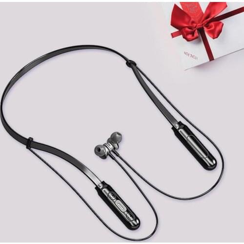 Bluetooth V5.0 Wireless Earphones Stereo noise reduction Headset Handsfree Sports Hanging Neck Bass Earbud Auriculares Bluetooth