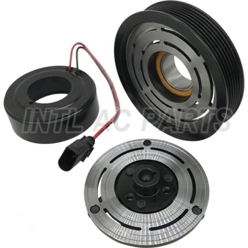 SANDEN SD7V16 1282 1234 Car Air A/C Compressor Clutch Pulley Assembly for Volvo/Volkswagen VW 7M5820803A