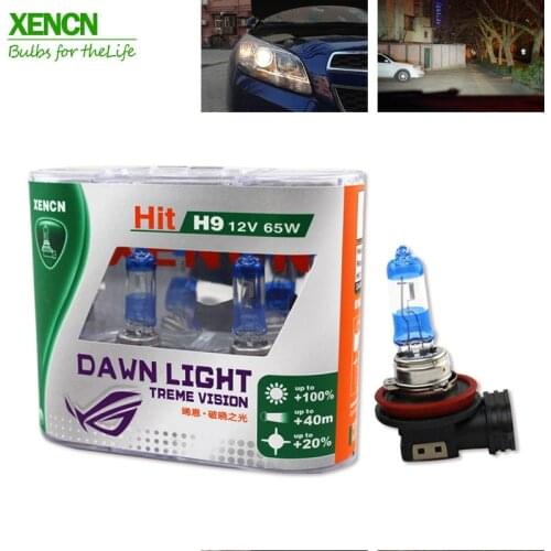 XENCN H9 12V 65W 3800K Super bright Second Generation Dawn Light Halogen Car Bulbs Headlight Lamp AAA Grade for mazda cx-5