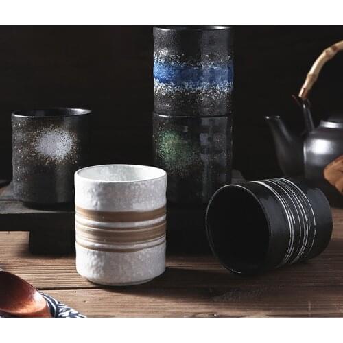 Japanese Ceramic Coffee Cups, Tea Sets, Porcelain Water Cups, Household Water Cups, Stoneware Cups, Restaurant Dishes, Tableware