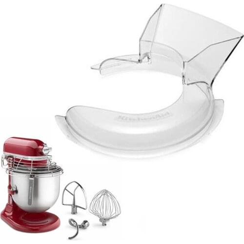 Mixer Bowl Pouring Shield,4.5-5QT Bowl Pouring Shield Tilt Head Parts For KitchenAid Stand Mixers KSM500PS KSM450 K45SS
