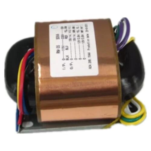 1PC 50VA 50W Audio R-Core Transformer high quality 15V x2 +12V x2 for preamp AMP DAC