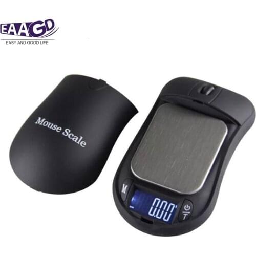 1Pcs Mini Electronic Digital Scale Portable Pocket Jewelry Weight Precise Electronic Balance 200g/0.01g or 100g/0.01g