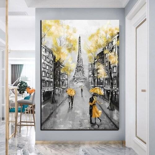 100% Handpainted Big Size Wall Art Home Decoration knife Landscape People Abstract Oil Painting Home Decoration No Framed