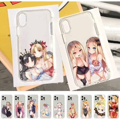 Yinuoda Fate Grand Order Anime Sexy Girl Phone Case for iPhone 11 12 pro XS MAX 8 7 6 6S Plus X 5S SE 2020 XR case