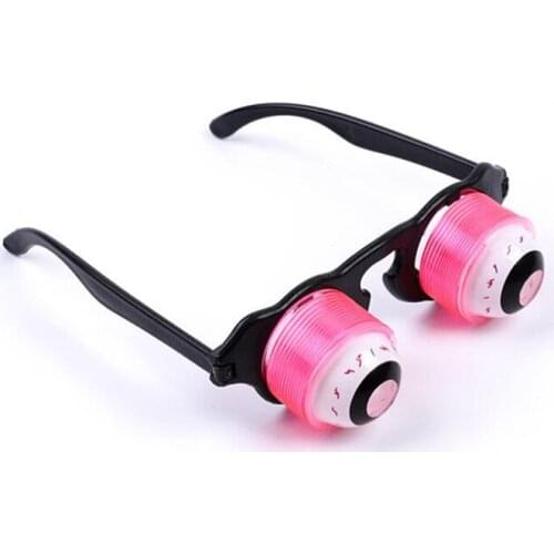 Fun Pop Out Eye Dropping Eyeball Glasses Kids Children Eyewear Cosplay Props Prank Tricky Toys Party Gift wedding birthday