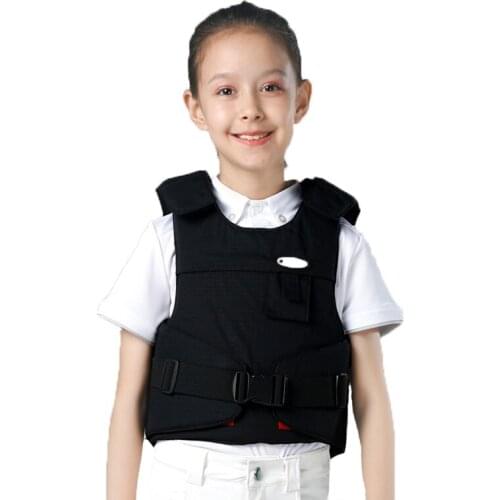 Children Equestrian Thickening Protective Vest Horse Armor Adjustable Equestrian Armor