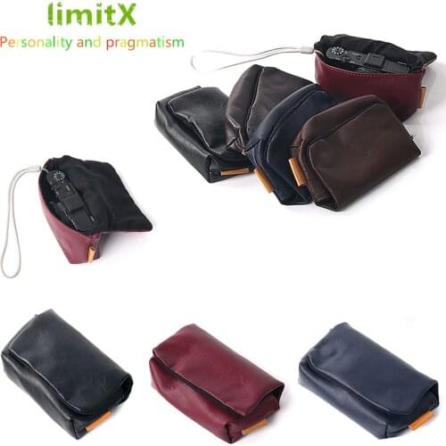 PU Leather Camera Case Bag for Canon Powershot G7X G9X Mark II III SX740 SX730 SX720 SX710 SX700 SX620 SX610 SX600 Olympus TG-5
