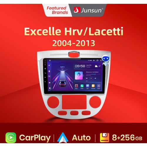 Junsun V1 Android 10.0 Car Radio Multimedia Player For Chevrolet Lacetti J200 For Buick Excelle Hrv For Daewoo Gentra 2 No 2din