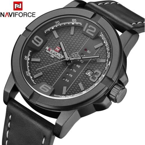 NAVIFORCE Casual Fashion Watch for Men Military Sport Male Watch Waterproof Quartz Date Display Clock Big Dial Relogio Masculino