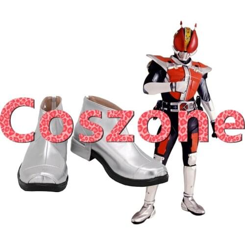 Masked Rider Den-O Sword Form Cosplay Shoes Boots Halloween Carnival Cosplay Costume Accessories