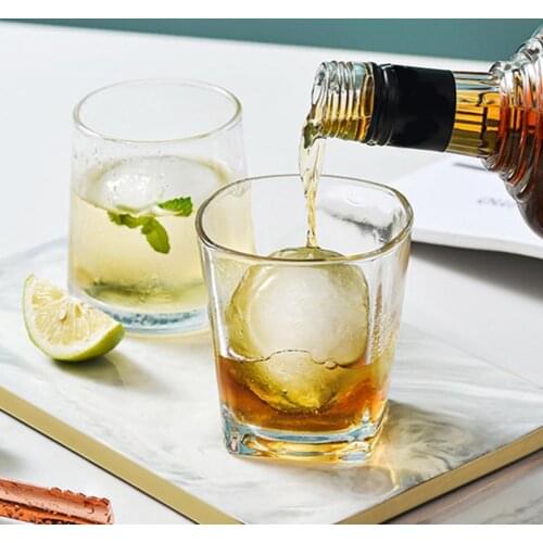 Ball Ice Molds Ice Cube Tray Non-stick Easy Operation Silicone Resilient Whiskey Ice Ball Mold for Home r Bar Kitchen Tool