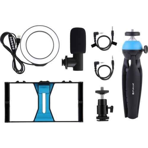 Smartphone Video Rig Case Phone Rig Stabilizer for Live Stream Recording Videos