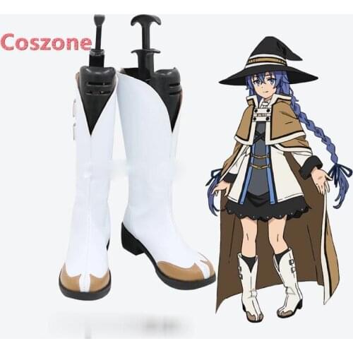 Mushoku Tensei I'm serious when I go to another world Roxy Migurudia Greyrat Cosplay Shoes Boots Costume Accessories