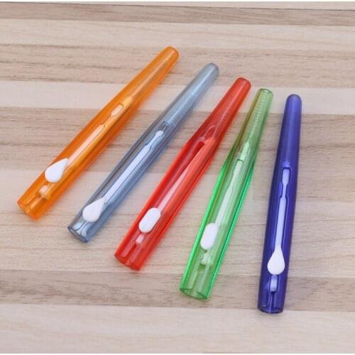 10pc Adults Interdental Brush Clean Between Teeth Floss Toothpick Oral Care Tool C1FF