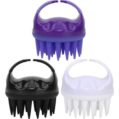 Portable Head Cleaning Washing Scalp Massage Comb Handheld Hair Shampoo Brush Shampoo Comb