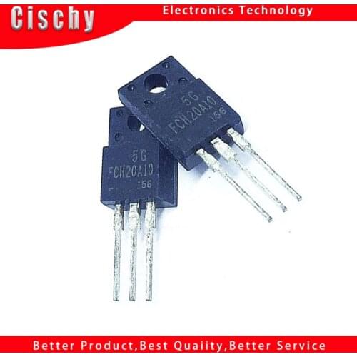 10pcs FCH20A10 TO-220F 20A10 TO-220 Schottky common cathode 20A 100V original