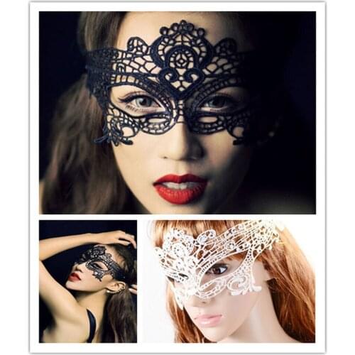30pcs/lot Black Sexy Lady Lace Mask Eye Mask for Masquerade Party Fancy Dress Costume / Halloween Party Fancy