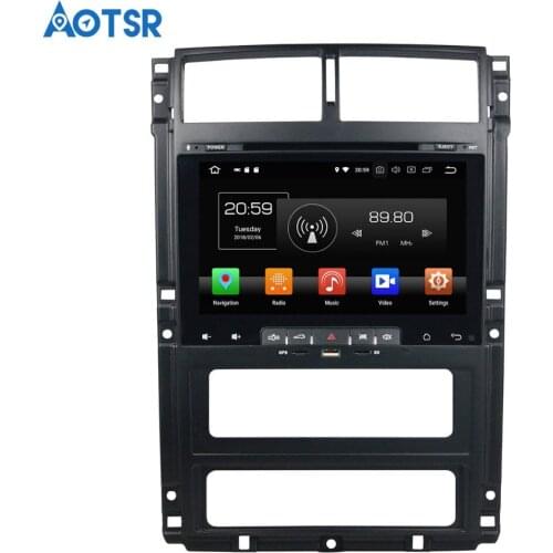 Aotsr Android 8.0 7.1 GPS navigation Car DVD Player For Peugeot 405 multimedia radio recorder 2 DIN 4GB+32GB 2GB+16GB