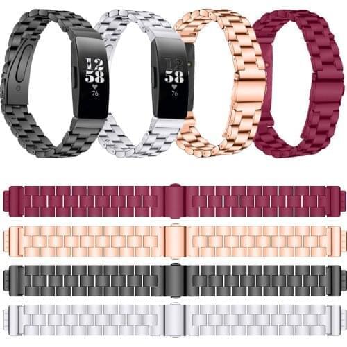 Stainless Steel Watch Band Wrist Strap for Fitbit Inspire&Inspire HR Band for Fitbit Inspire Strap Bracelet