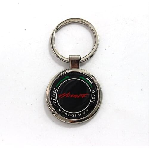 Motorcycle keychain key Ring with logo for Honda CB600F CB900F CB 600F 900F Hornet