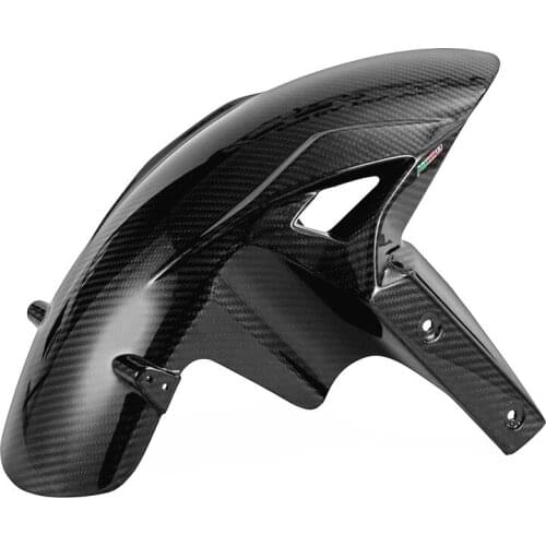 New Carbon Fiber Motorcycle Front Fender Mudguard Hugger 100%Carbon Twill Weave Gloss For KAWASAKI ZX6R ZX 6R ZX636 2019