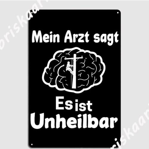 Electrician Poster Metal Plaque Poster Club Bar Cinema Kitchen Funny Tin sign Poster