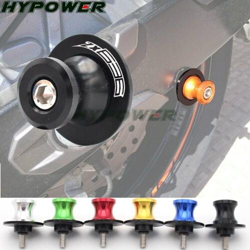 Motorcycle CNC Aluminum Swingarm Spools Slider Stand Screws For KAWASAKI ZX6R 636 ZX636 ZX-636 2007-2016