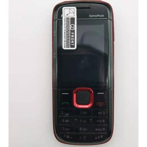 Original Nokia 5130 XpressMusic Russian Keyboard Mobile Phone Free Shipping