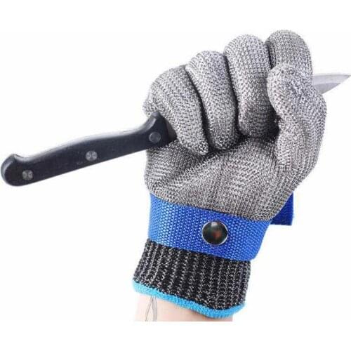 Cut Resistant Stainless Steel Gloves Protective Glove Working Gloves Men Working Safety Gloves Anti Cutting For Butcher Worker