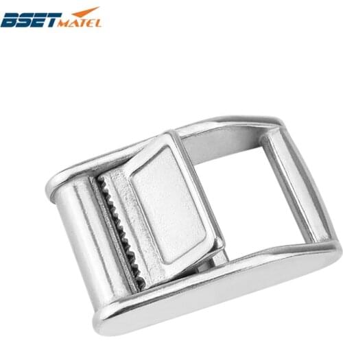 Stainless steel 316 Cam Buckle Ratchet Buckle Tie Down Strap or Webbing Cargo Lashing Lash Luggage Bag Belt Metal Buckle