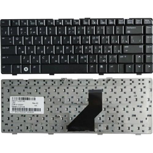 Russian Keyboard FOR HP Pavilion DV6000 DV6700 DV6800 441427-001 RU black laptop keyboard without frame