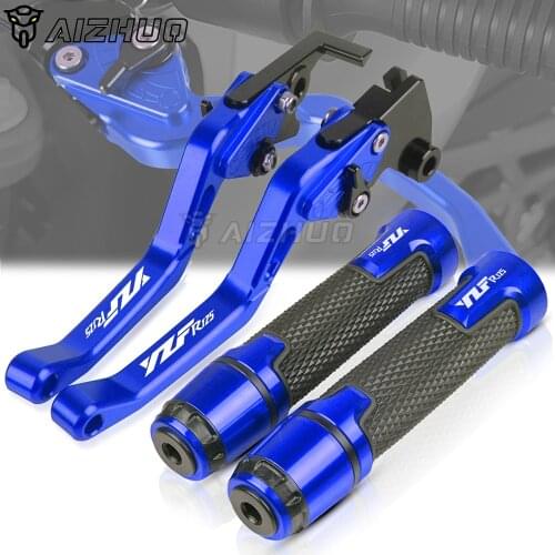 FOR YAMAHA YZF R125 YZFR125 R 125 All Years Motorcycle Handlebar Short Brake Clutch Levers Adjustable Hand Grips Ends YZF-R125